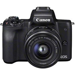 Canon EOS M50 Mirrorless Camera With EF-M 15-45mm IS STM Lens - Black thumbnail